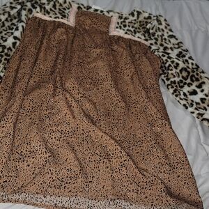 Leopard Print Long Sleeve Top